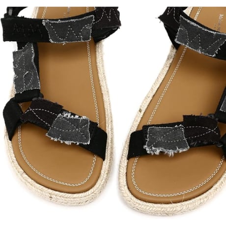 新品 maison margiela espadrilles strap sandals 40