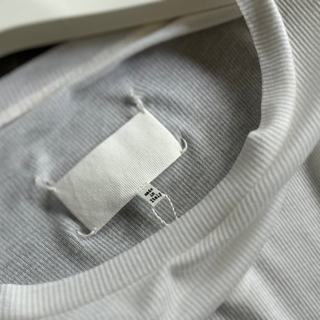 新品 maison margiela "白タグ"  semi sheer tops 44