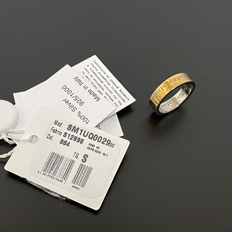新品 maison margiela reverse ring 19号 | requality