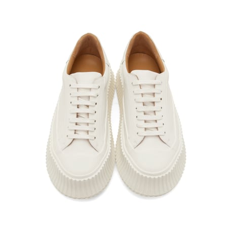 新品 jilsander volume sole platform shoes 43
