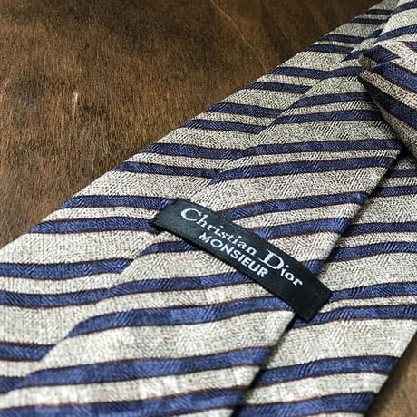 dior neck tie