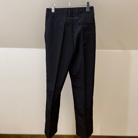 新品 mm6 maison margiela 2020aw nylon blcak trousers