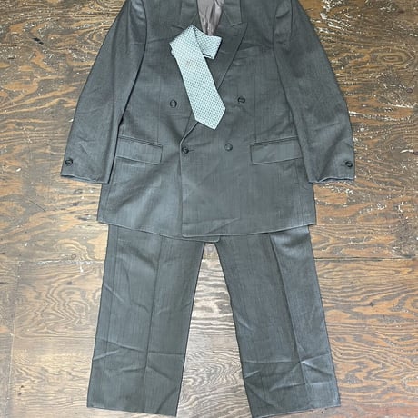 setup suit + hermes necktie #9