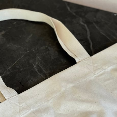 yohji Yamamoto "大容量" logo bag white