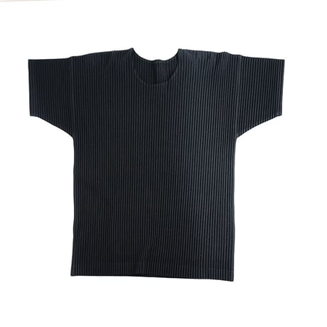 未使用 homme plissé issey miyake basic pleats shirt