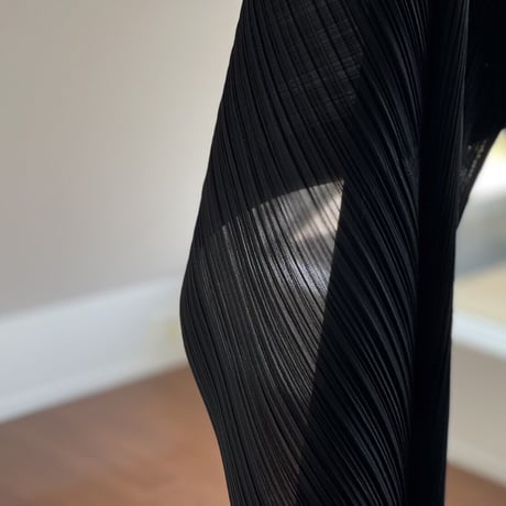 新品 isseymiyake pleats long cardigan
