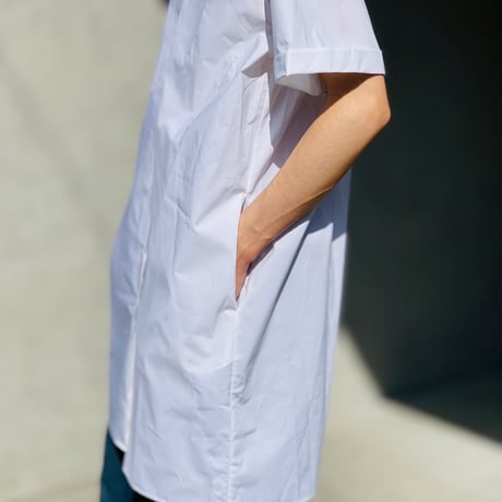 新品 mm6 maison margiela 2020ss over size long shirt