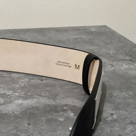新品 maison margiela 2022ss leather belt