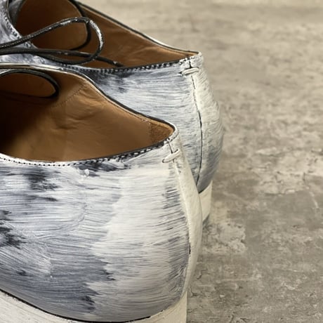 新品 maison margiela 2021ss "penki" leather shose
