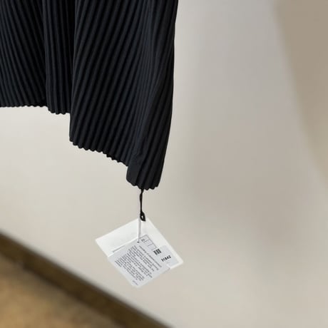 新品 homme plisse issey miyake 2022aw pleats tops black
