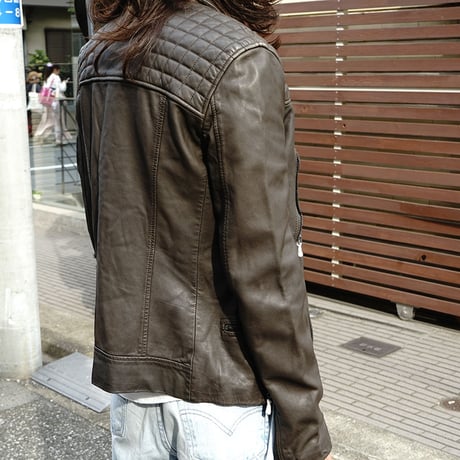 未使用 ALLSAINTS leather jacket