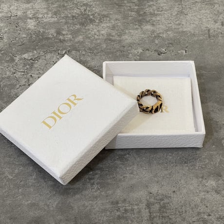 dior 2021aw "CD" logo ring