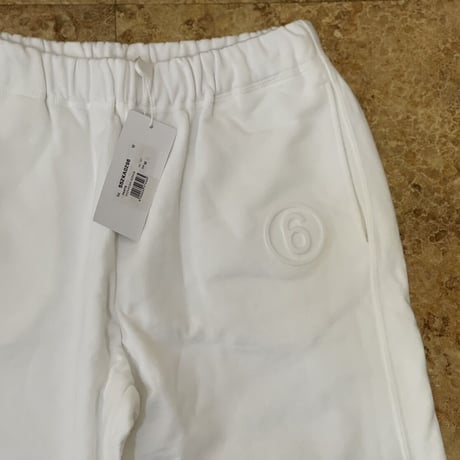 新品 mm6 maison margiela 2021ss logo sweat pants