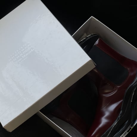 新品 maison margiela 2019aw leather boots