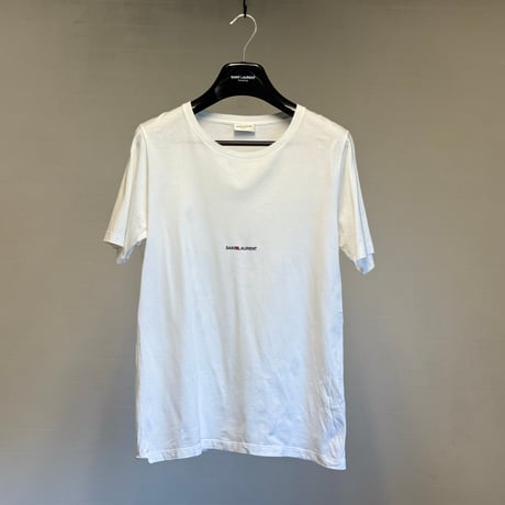 saint laurent paris box logo tops M