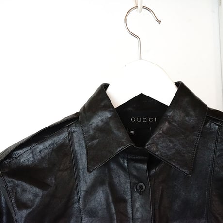GUCCI leather jacket
