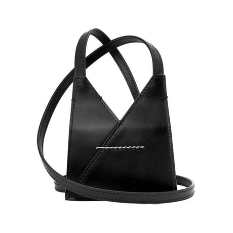 新品 mm6 japanese 6 leather shoulder bag
