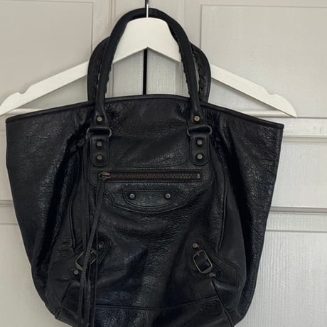 balenciaga leather bag