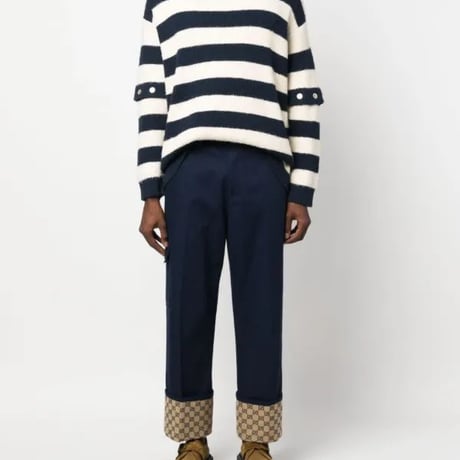 新品 gucci gg monogram denim 44