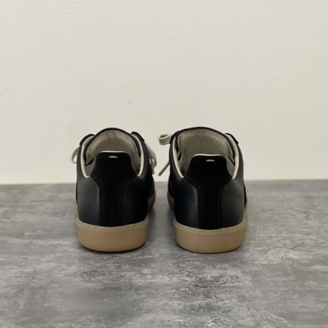 新品 maison margiela 2022aw replica german trainer black 40