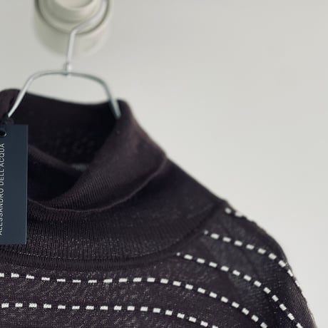新品 alessandro dellacqua turtleneck knit S