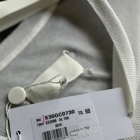 新品 maison margiela "白タグ"  semi sheer tops 44