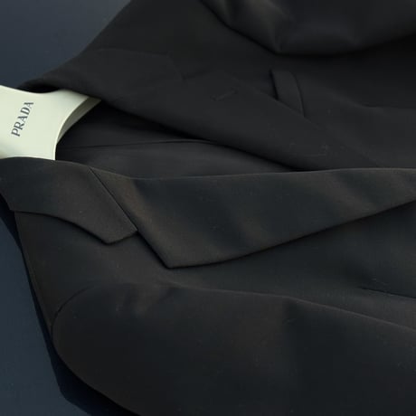 prada chester field coat
