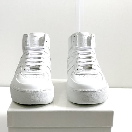 新品 maison margiela high cut sneakers white 43