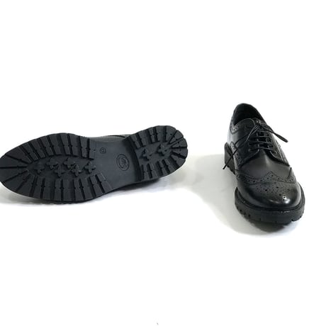 新品 made in Italy wing tip dress shose