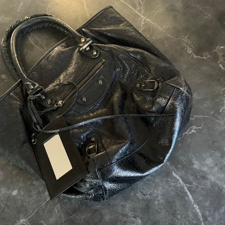 balenciaga leather bag