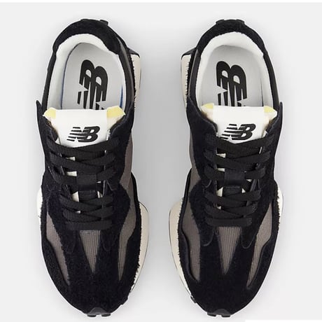 新品 new balance 327 suede leather black UK8.5