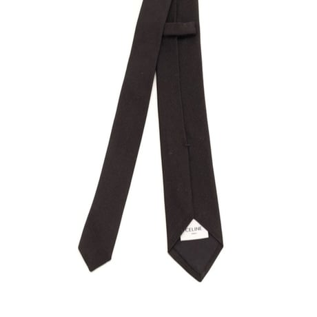新品 celine 2024-25ss diagonal silk slim tie