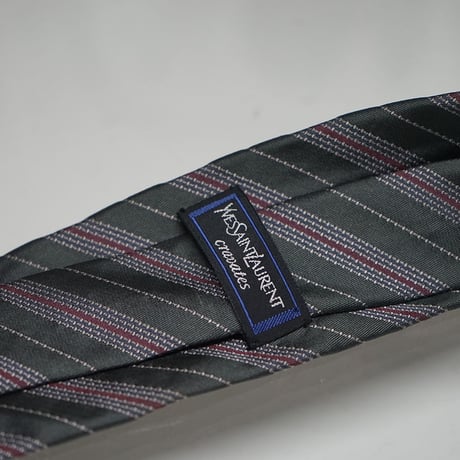 Yves Saint Laurent neck tie gley