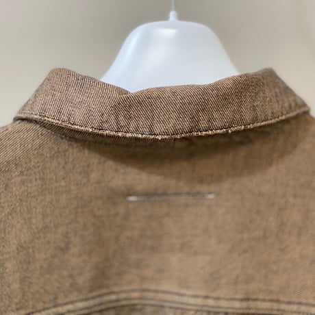 新品 mm6 maison margiela 2020aw reversible denim jacket 40