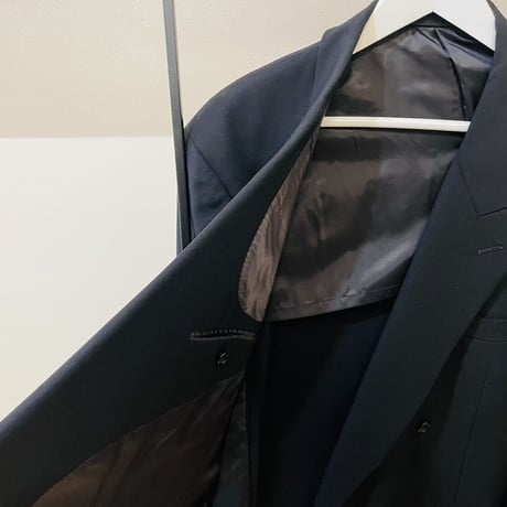 setup suit + hermes necktie #5
