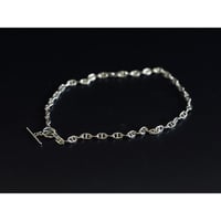 price down !!!!【import factory sample】anchor chain necklace silver