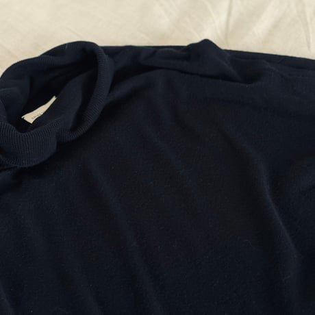 dries van noten turtleneck silk rayon knit