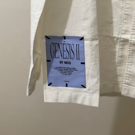 新品 mcq alexander mcqueen 2020ss over size shirt blouson