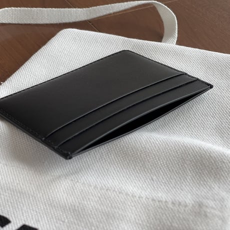 新品 jilsander 2023ss leather case black
