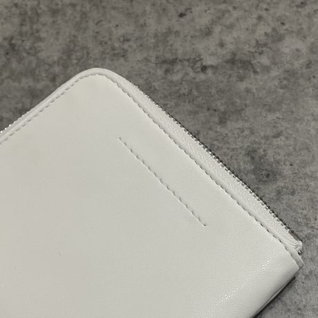 新品 mm6 maison margiela 2021ss half zip wallet