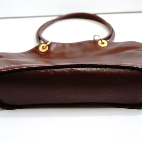 gold pfeil leather bag