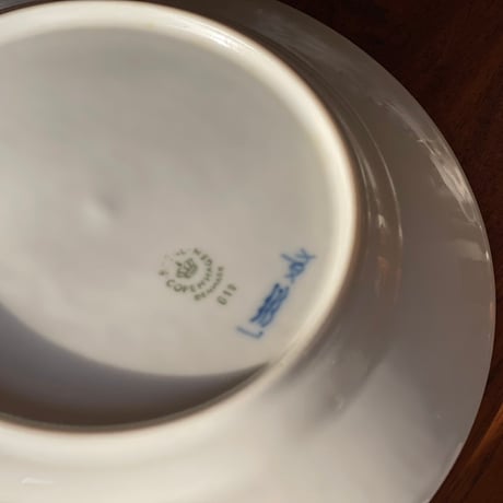 royal copenhagen vintage half lace plate 19cm #4