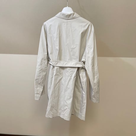 新品 mm6 maison margiela 2020ss fake leather coat 36
