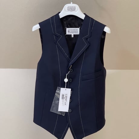 新品 maison margiela 2020aw temporary sewing gilet