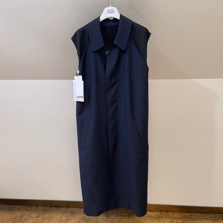 新品 maison margiela 2019aw sleeveless long coat 42