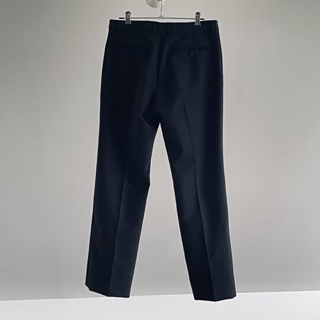 gucci side lace line trousers 44