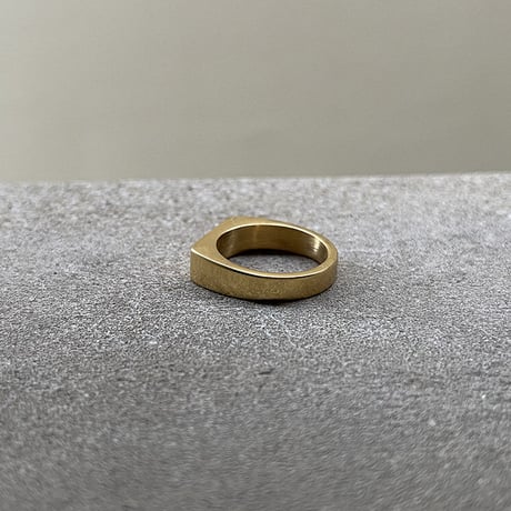 atelier sample silver925 ring"square" 19号