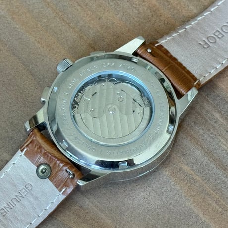 新品 lobor mechanical watch brown