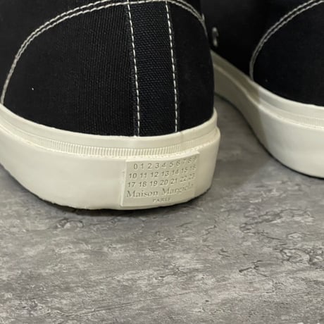 新品 maison margiela 2022ss tabi sneaker black 41