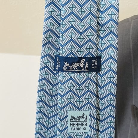 setup suit + hermes necktie #14